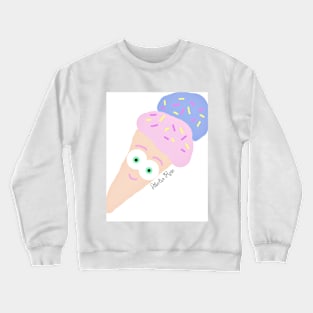 Summer IceCream | Cute Clothing | Abelia Rose Crewneck Sweatshirt